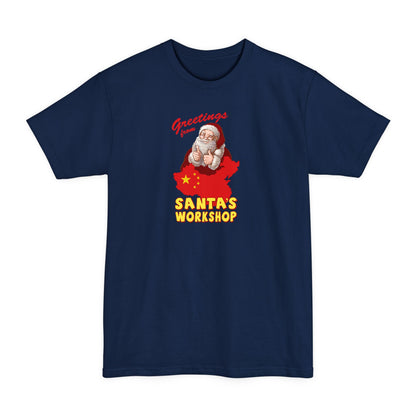 Greetings From Santa's Workshop (China) - Men's Tall T-Shirt