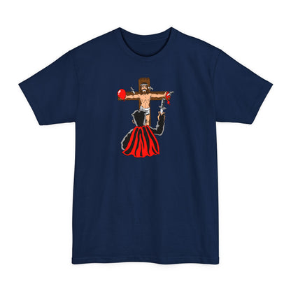 Jesus/Magician/Knives - Men's Tall T-Shirt