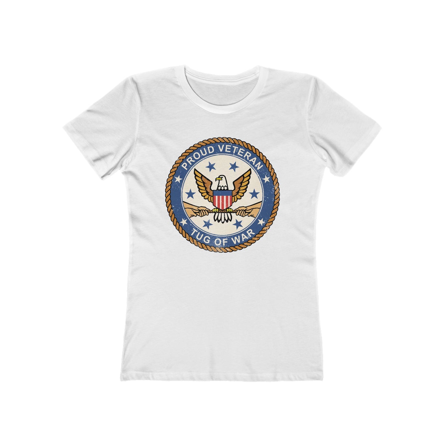 Proud Veteran (Tug Of War) - Women’s T-Shirt