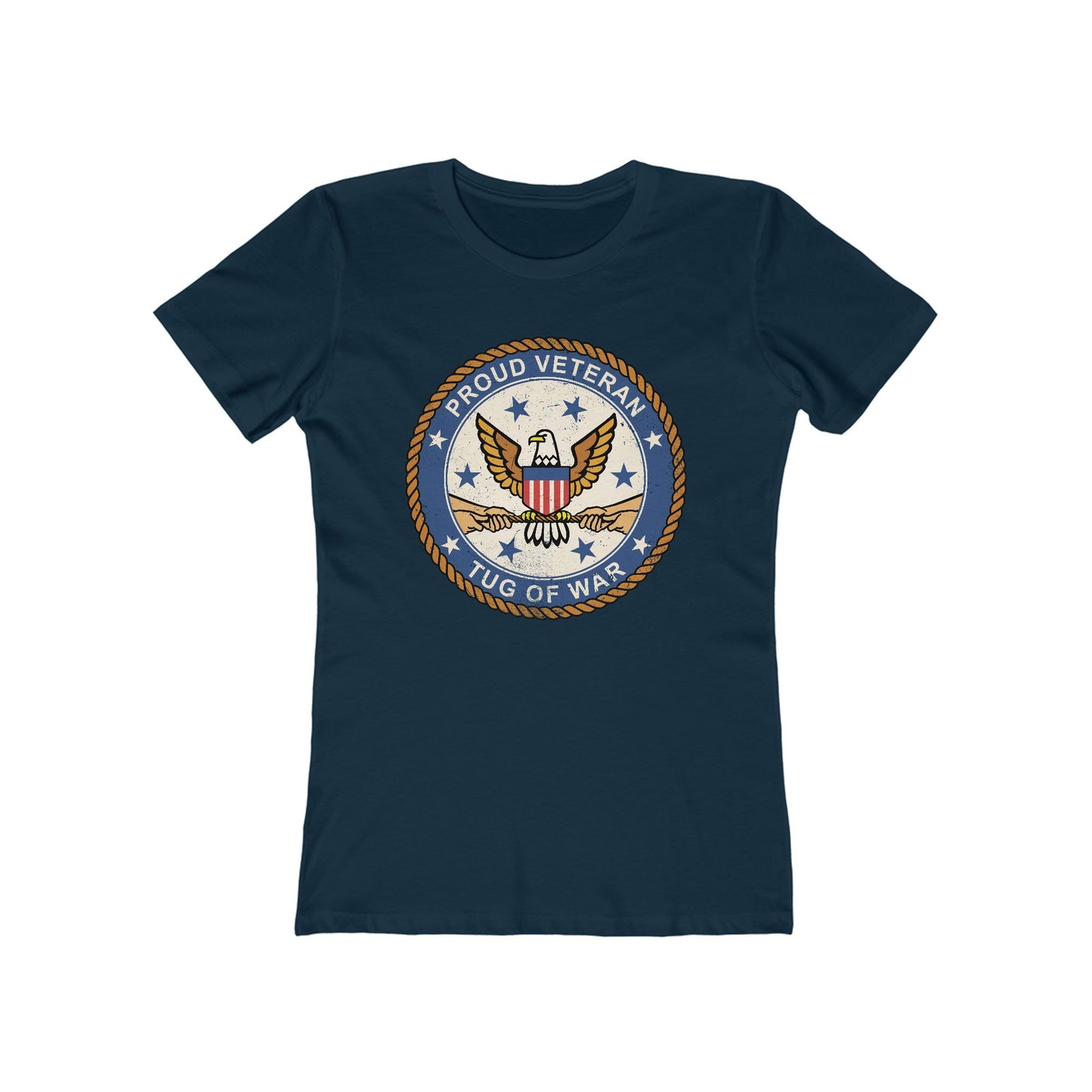 Proud Veteran (Tug Of War) - Women’s T-Shirt