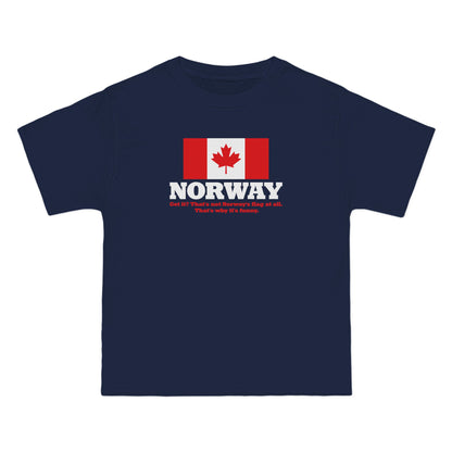 Norway - Get It? That's Not Norway's Flag At All. - Men's Heavyweight T-Shirt
