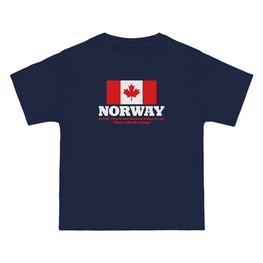 Norway - Get It? That's Not Norway's Flag At All. - Men's Heavyweight T-Shirt