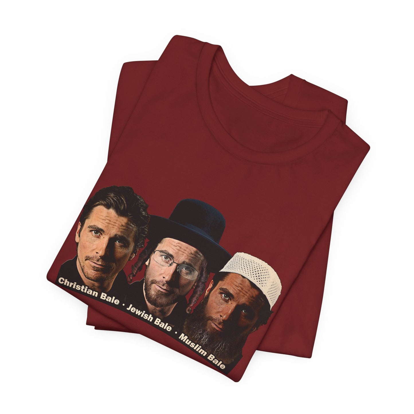 Christian Bale - Jewish Bale - Muslim Bale - Men's T-Shirt