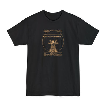 Vitruvian Half-Man - Men's Tall T-Shirt