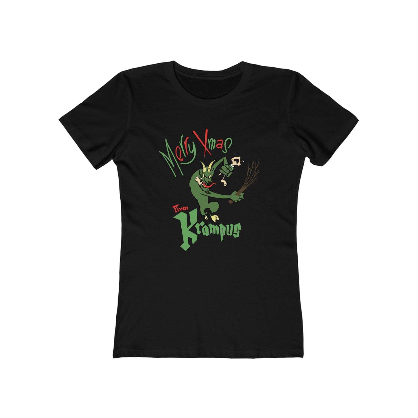 Merry Xmas From Krampus  - Women’s T-Shirt
