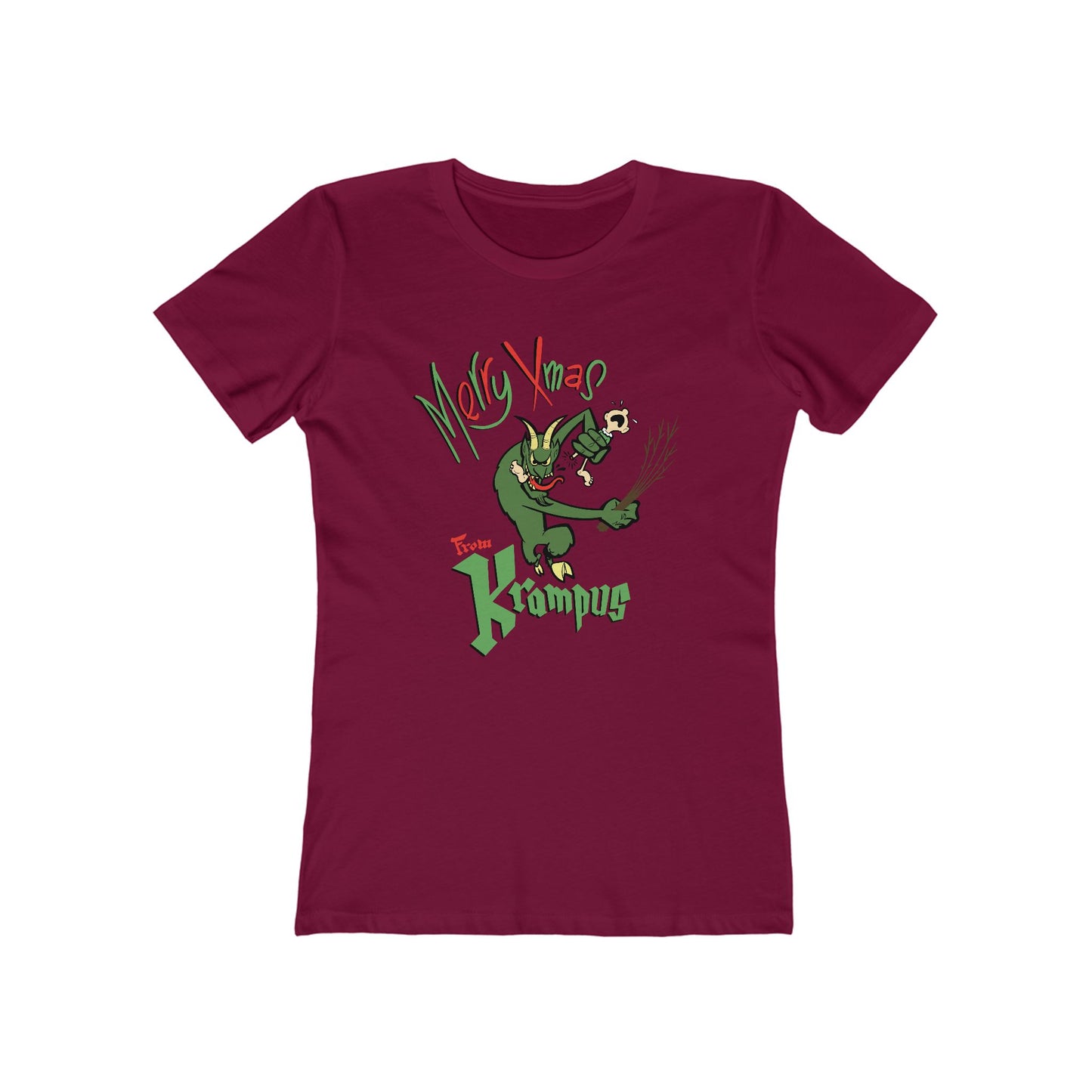 Merry Xmas From Krampus  - Women’s T-Shirt
