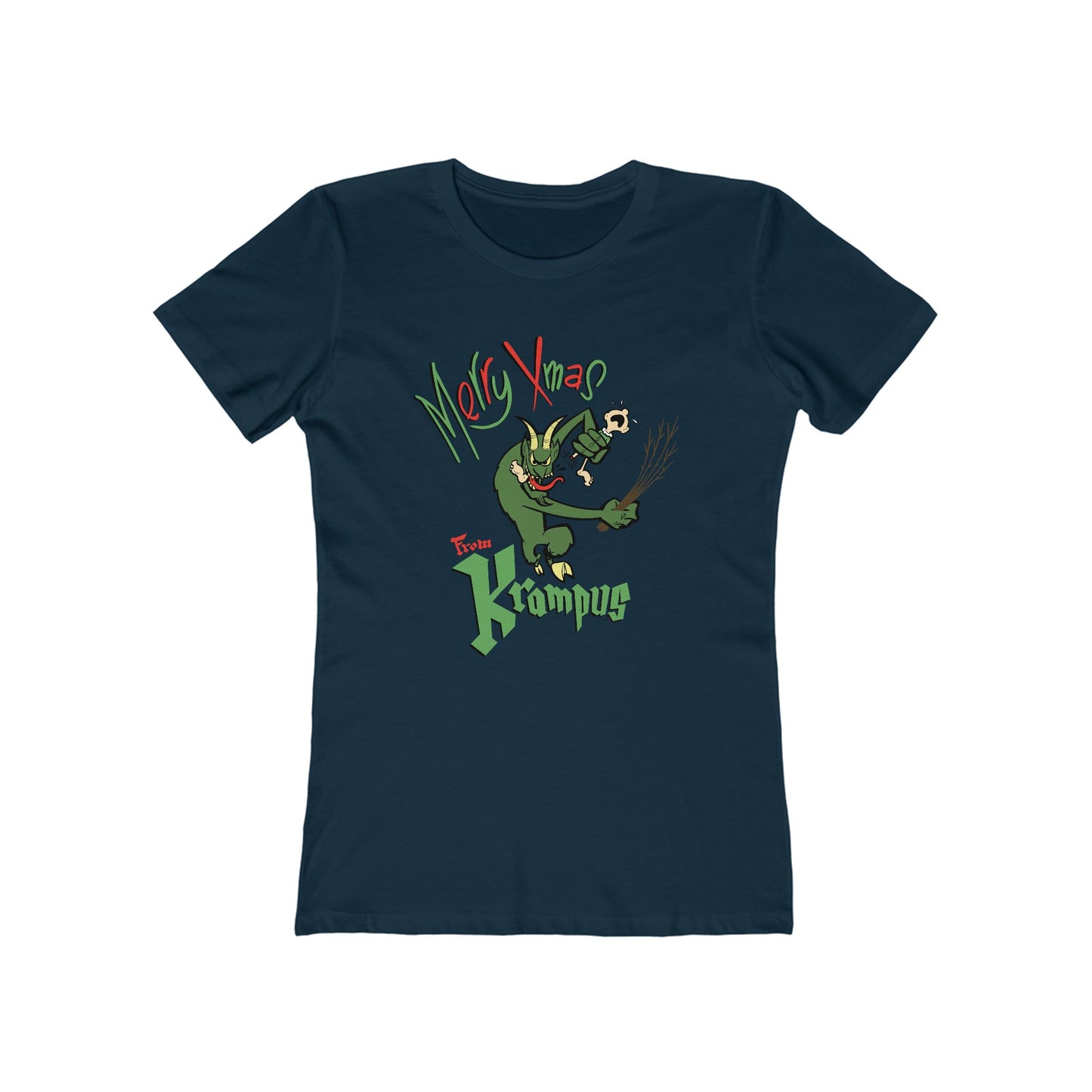 Merry Xmas From Krampus  - Women’s T-Shirt