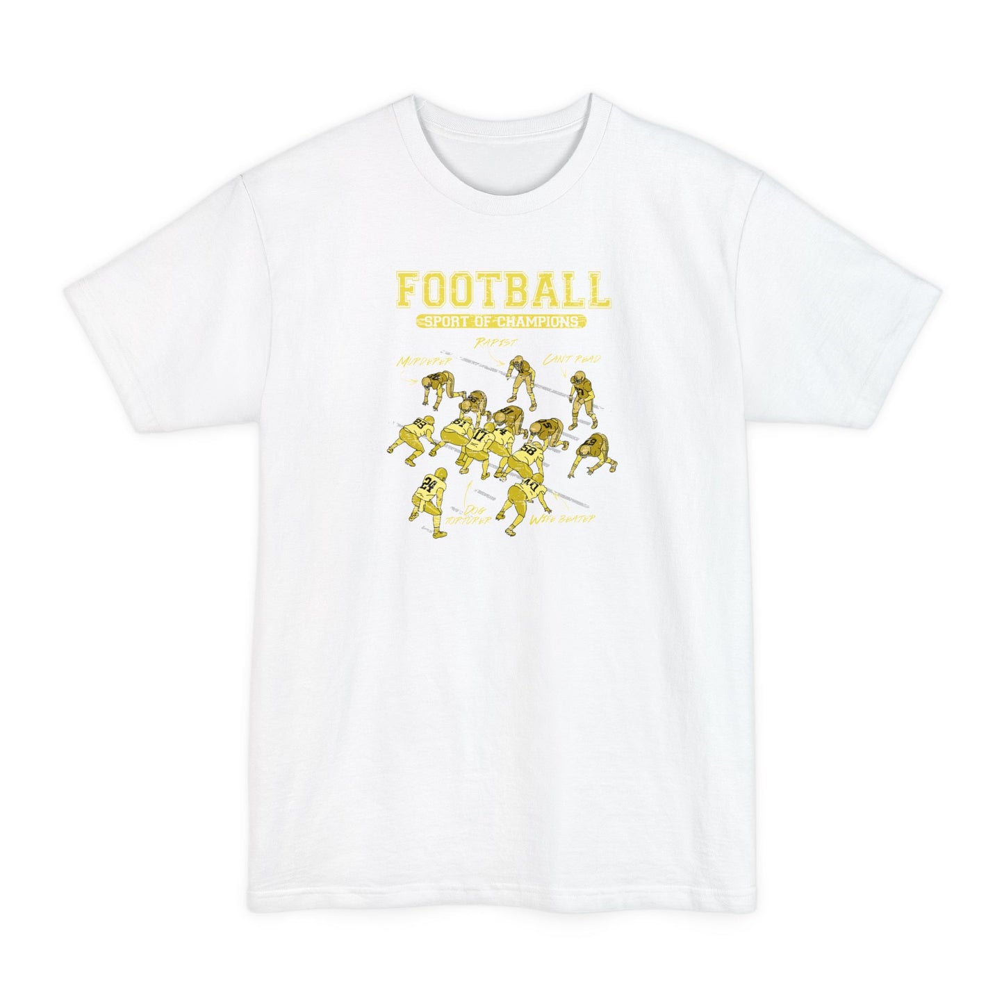 Football - Sport Of Champions - Men's Tall T-Shirt