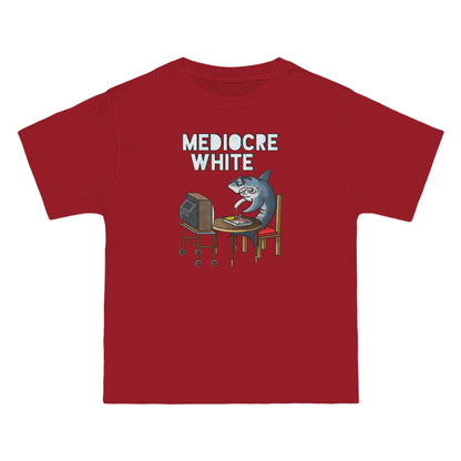 Mediocre White - Men's Heavyweight T-Shirt