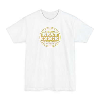 Voted Best Cock In The State 2004 2005 2007 - Men's Tall T-Shirt