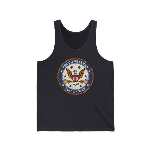 Proud Veteran (Tug Of War) - Unisex Tank