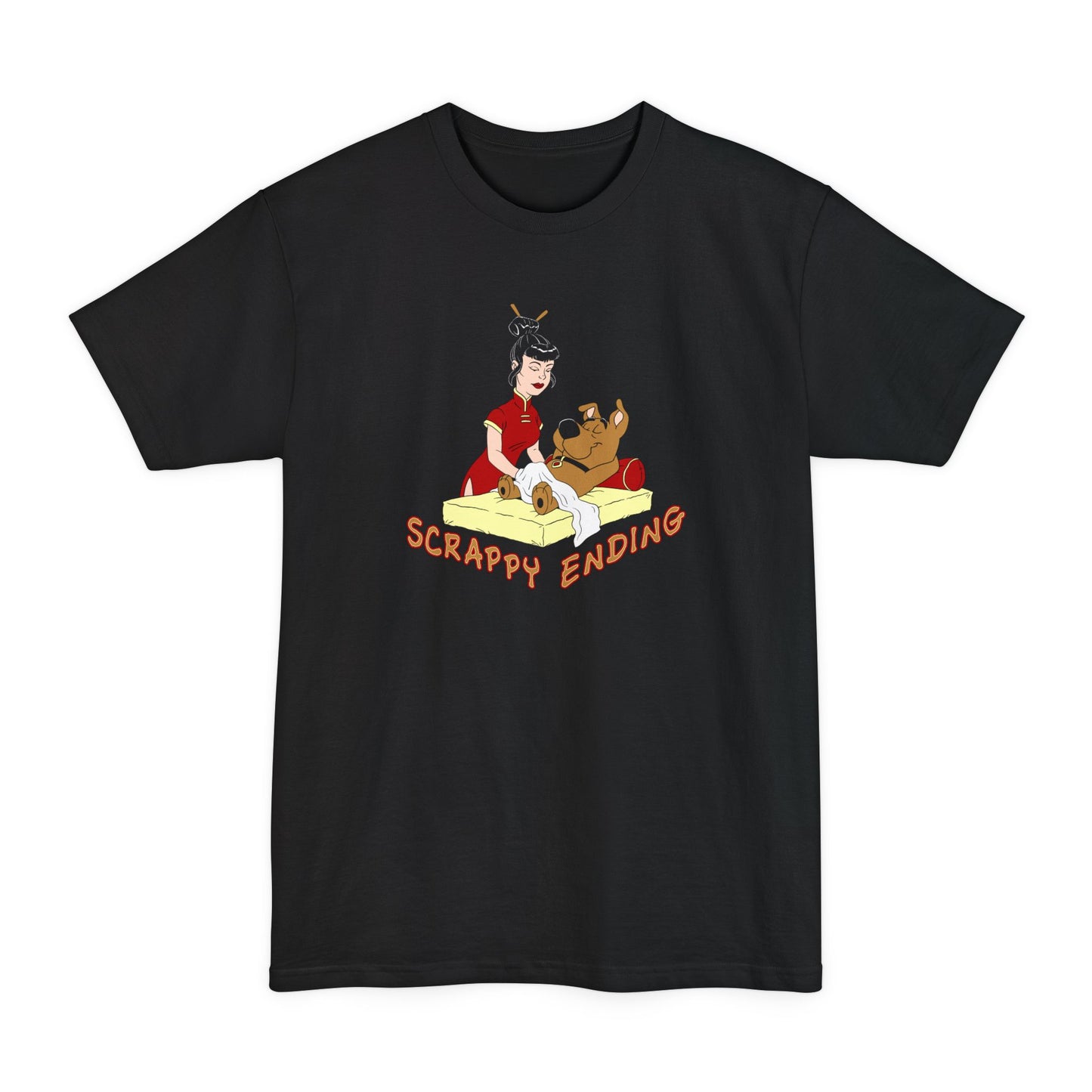 Scrappy Ending - Men's Tall T-Shirt