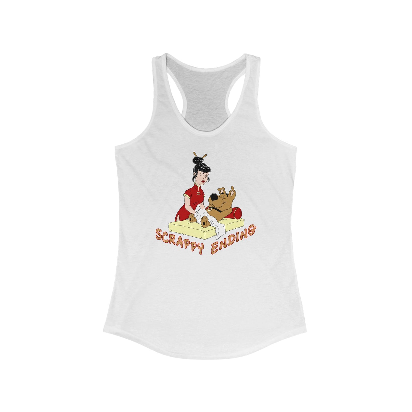 Scrappy Ending - Women's Racerback Tank