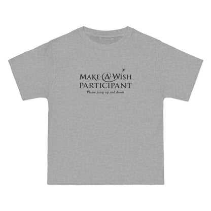 Make A Wish Participant Please Jump Up And Down - Men's Heavyweight T-Shirt