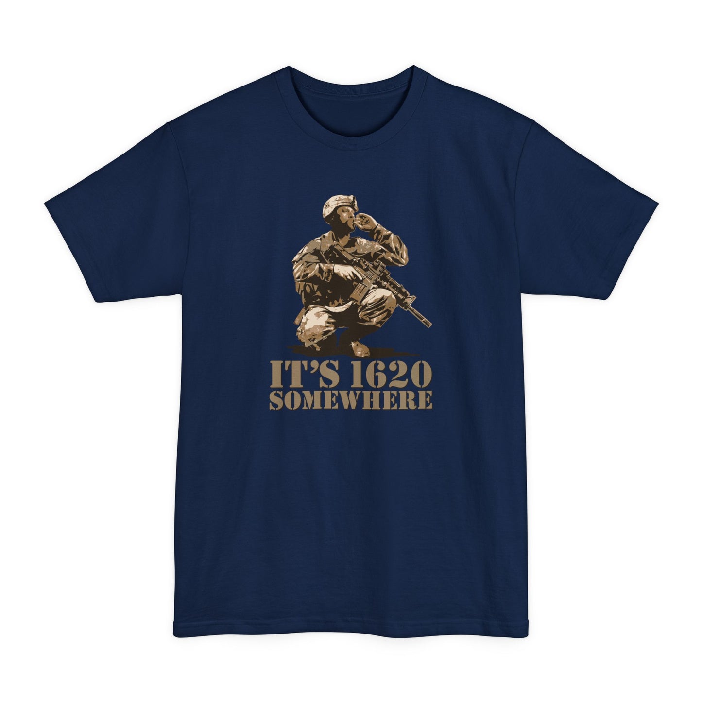 It's 1620 Somewhere - Men's Tall T-Shirt