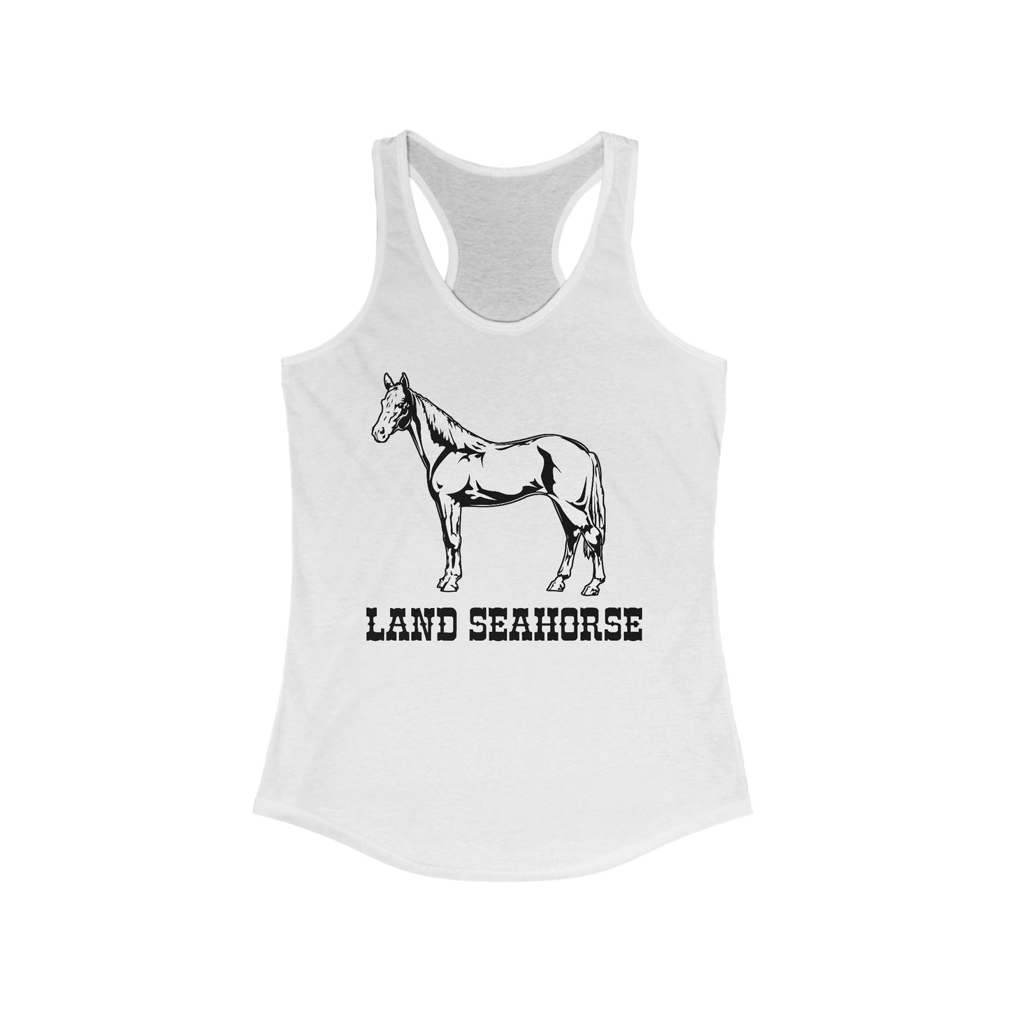 Land Seahorse - Women's Racerback Tank