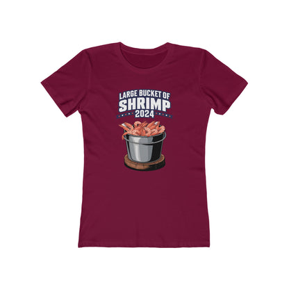 Large Bucket Of Shrimp 2024 - Women's T-Shirt