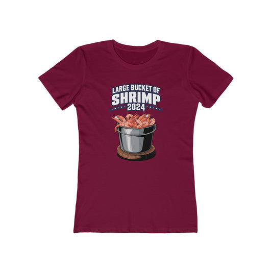 Large Bucket Of Shrimp 2024 - Women's T-Shirt