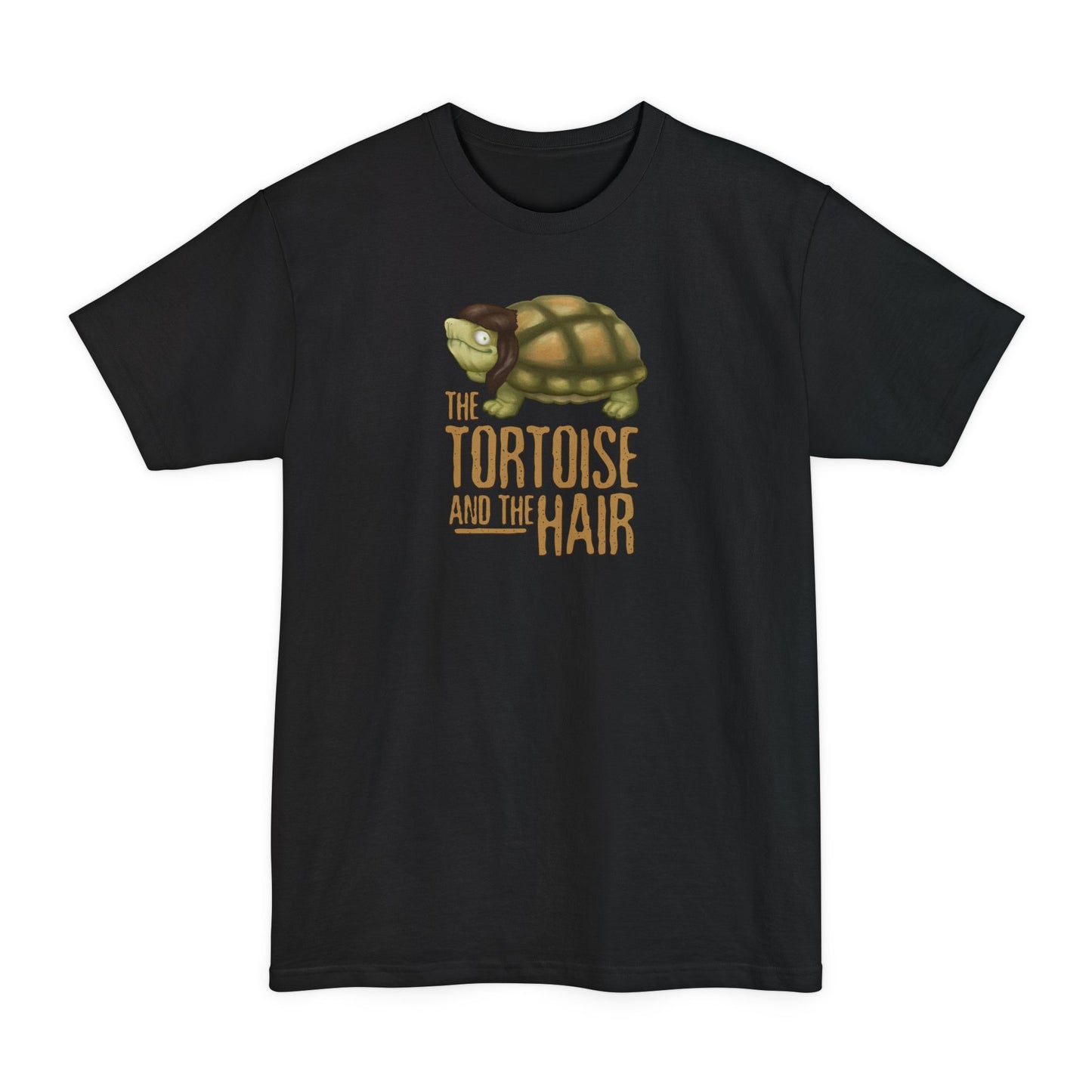 The Tortoise And The Hair - Men's Tall T-Shirt