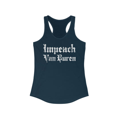 Impeach Van Buren - Women's Racerback Tank