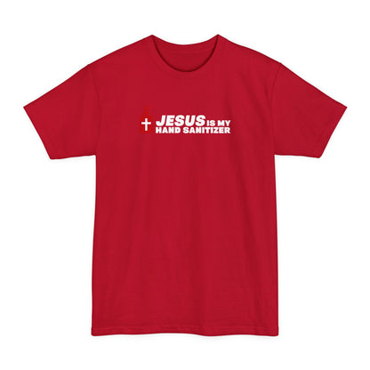 Jesus Is My Hand Sanitizer (Coronavirus) - Men's Tall T-Shirt