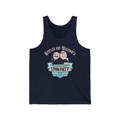Statler And Waldorf's Famous Annual Lemon Party! (The Muppets) - Unisex Tank