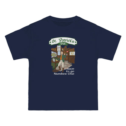 St. Patrick's Pub (Jean-Luc Picard) - Men's Heavyweight T-Shirt