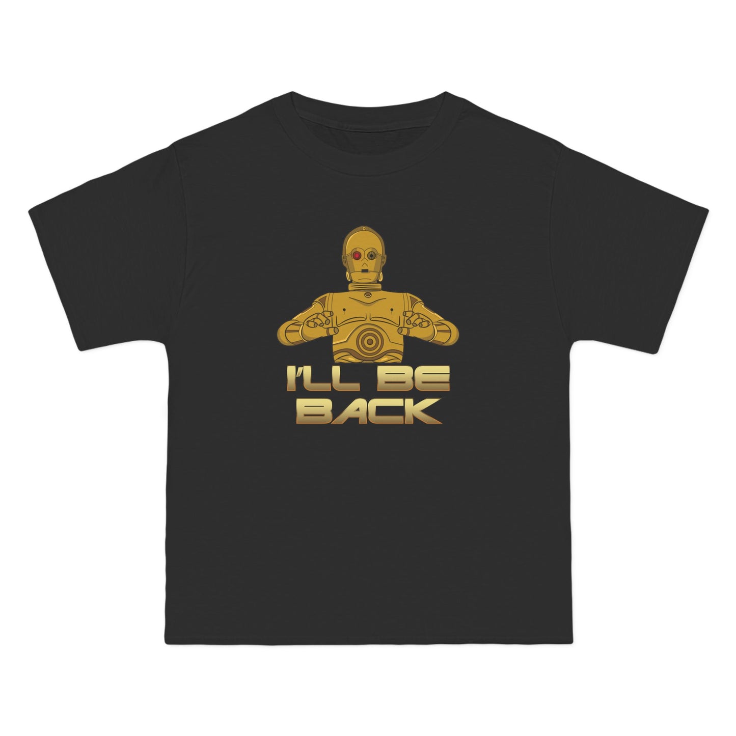 I'll Be Back (C-3Po) - Men's Heavyweight T-Shirt