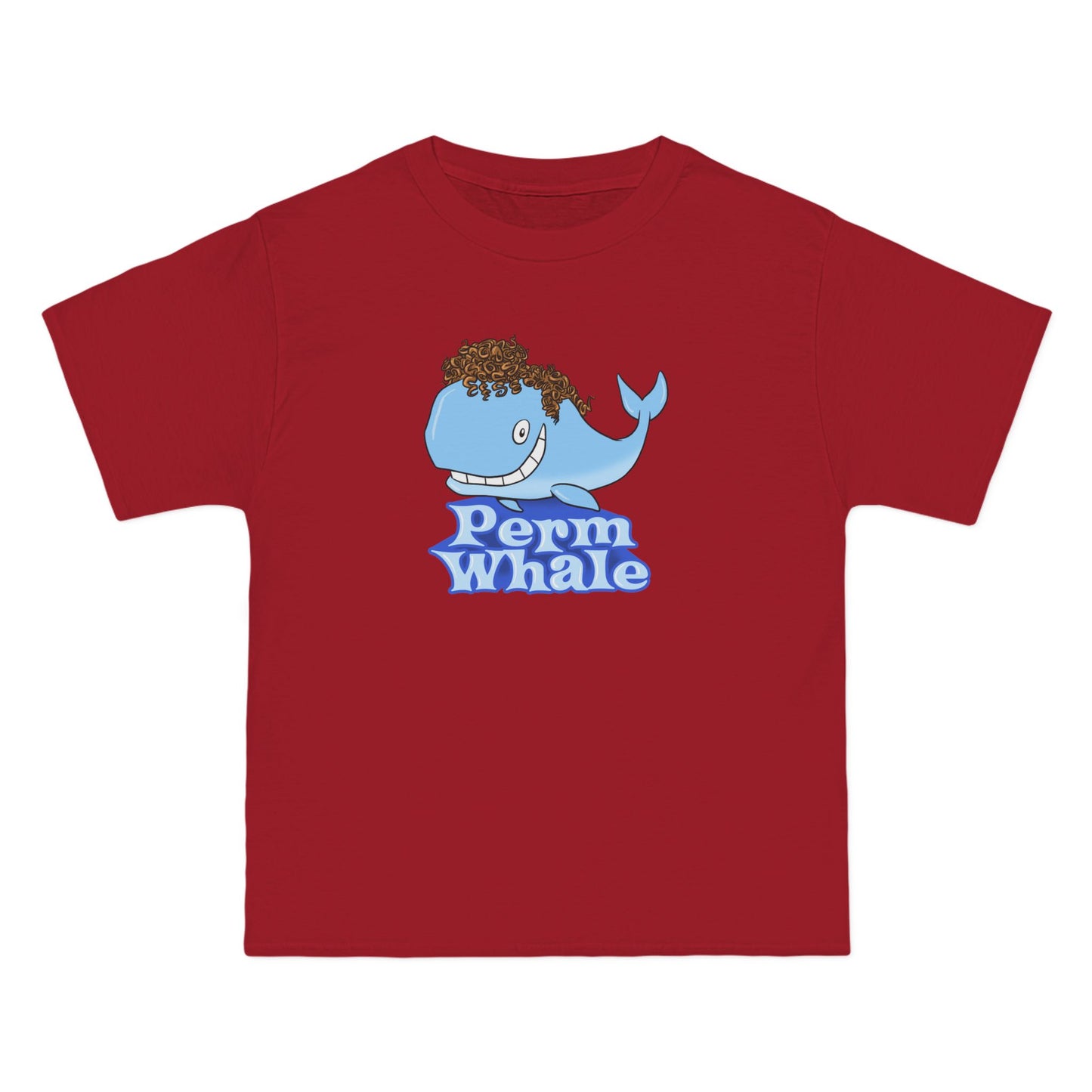 Perm Whale - Men's Heavyweight T-Shirt