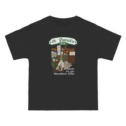 St. Patrick's Pub (Jean-Luc Picard) - Men's Heavyweight T-Shirt