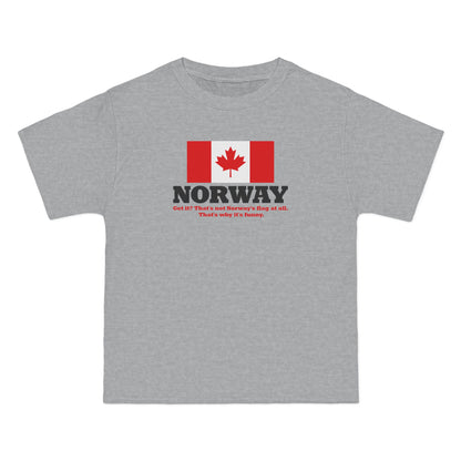 Norway - Get It? That's Not Norway's Flag At All. - Men's Heavyweight T-Shirt
