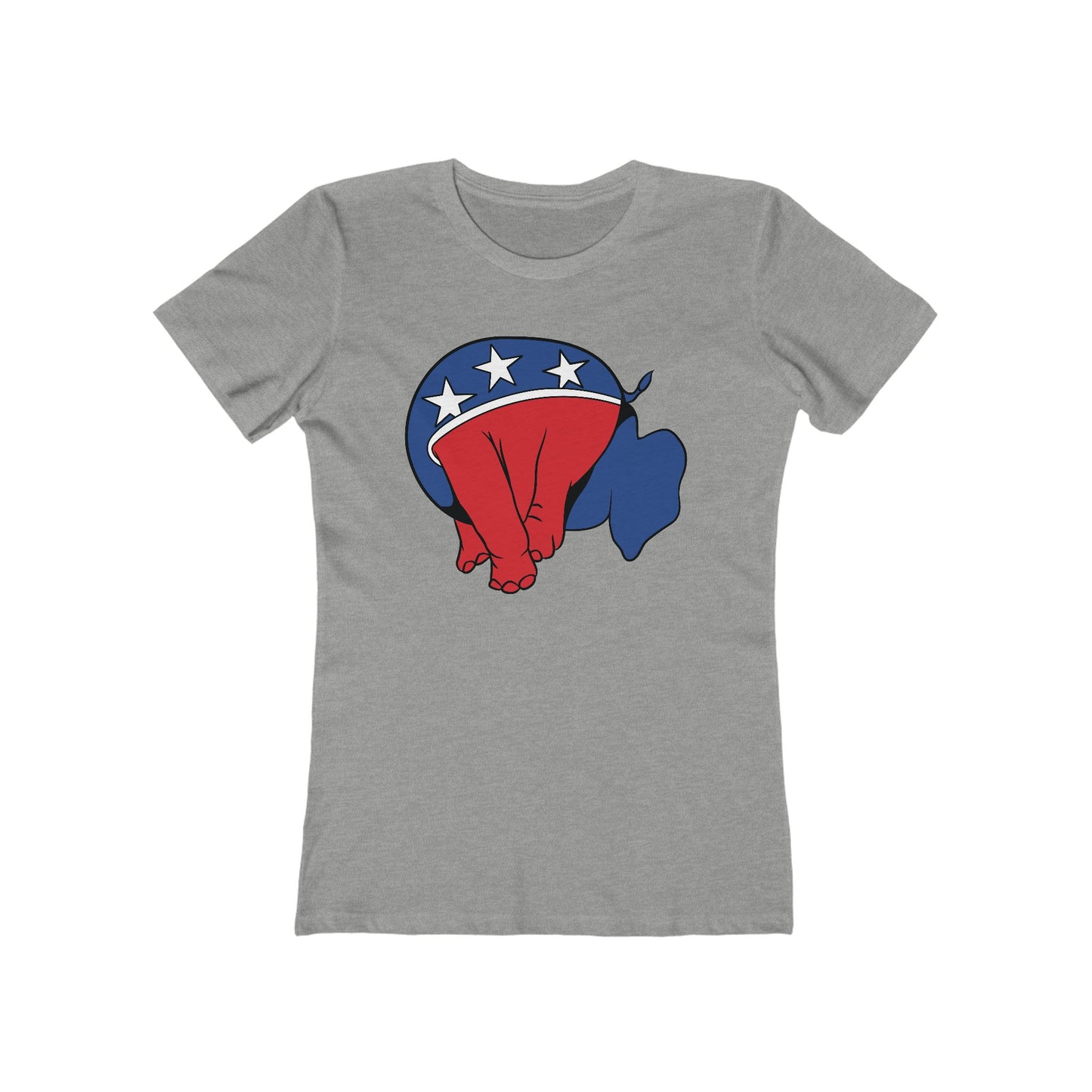Republican Elephant (Head Up Its Ass) - Women's T-Shirt