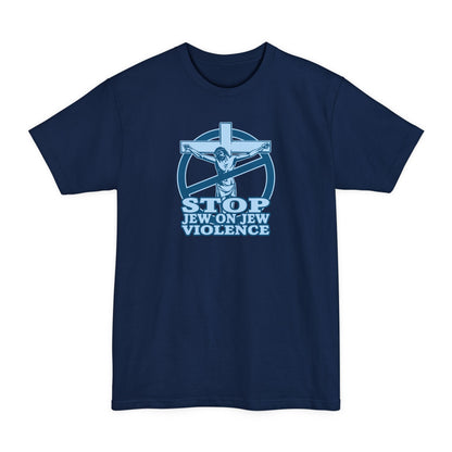 Stop Jew On Jew Violence - Men's Tall T-Shirt