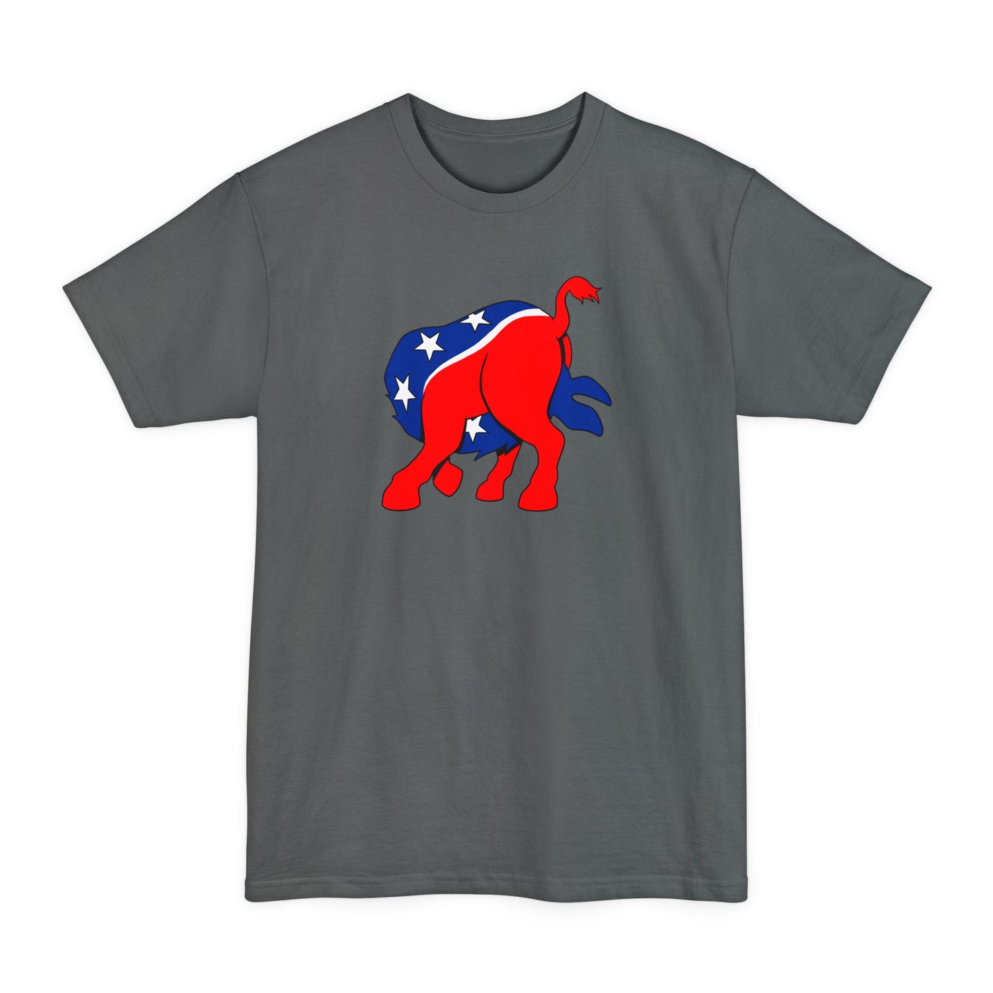 Democratic Donkey (Head Up It's Ass) - Men's Tall T-Shirt