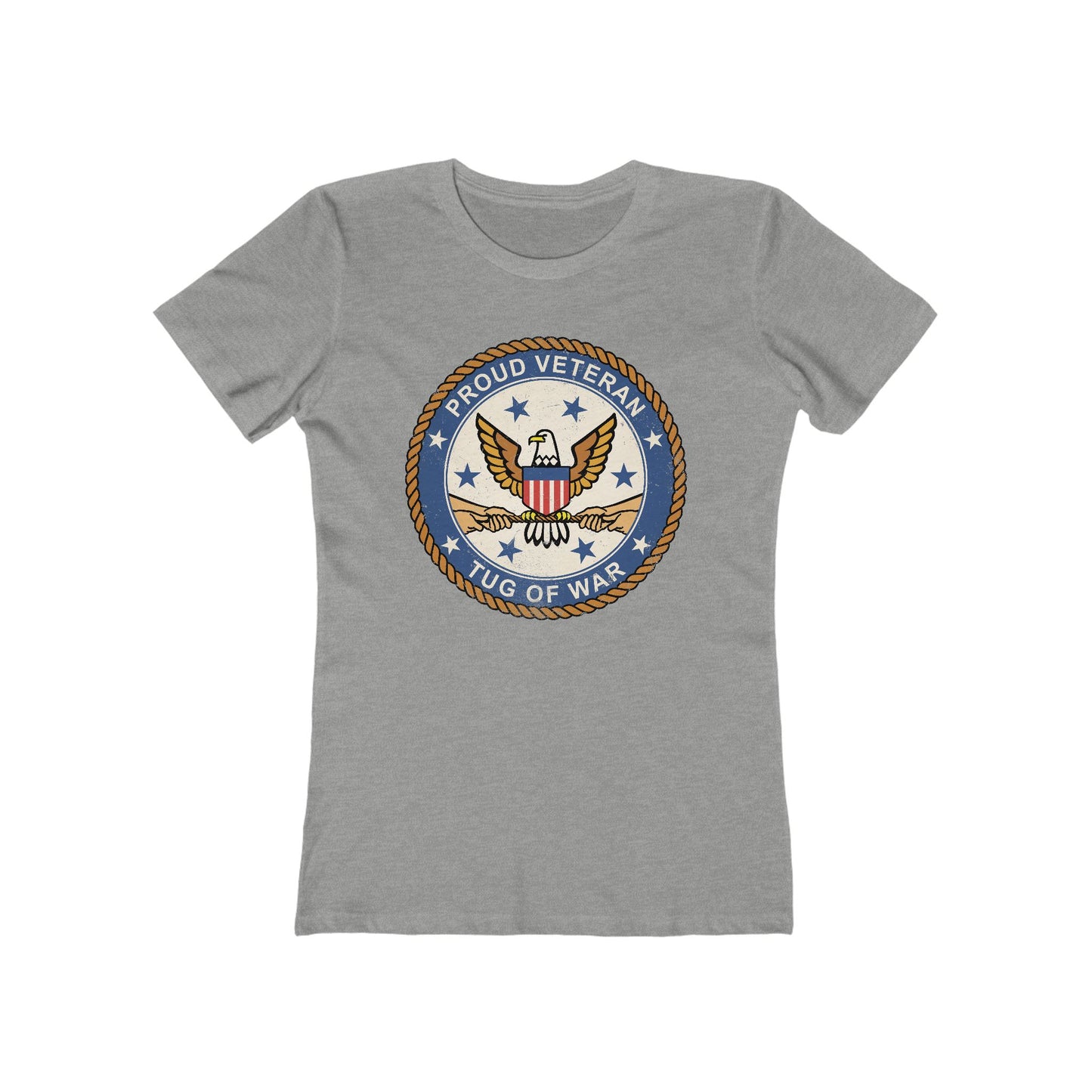 Proud Veteran (Tug Of War) - Women’s T-Shirt