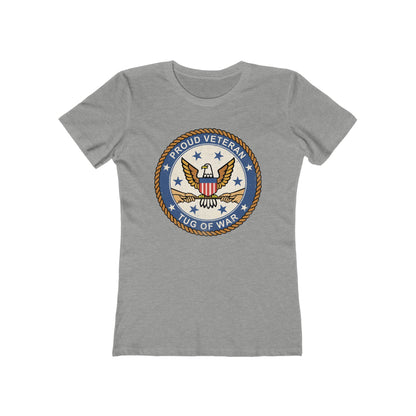 Proud Veteran (Tug Of War) - Women’s T-Shirt