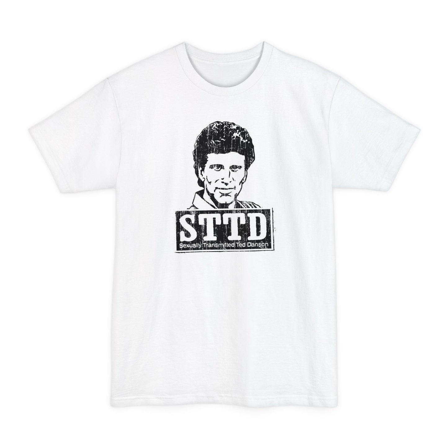 STTD - Sexually Transmitted Ted Danson - Men's Tall T-Shirt