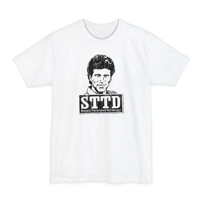 STTD - Sexually Transmitted Ted Danson - Men's Tall T-Shirt