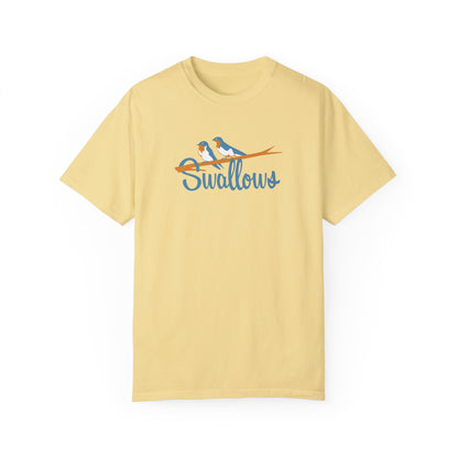 Swallows - Men's Heavyweight Garment-Dyed T-Shirt