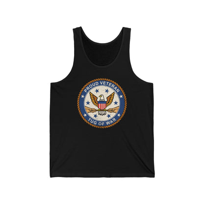 Proud Veteran (Tug Of War) - Unisex Tank