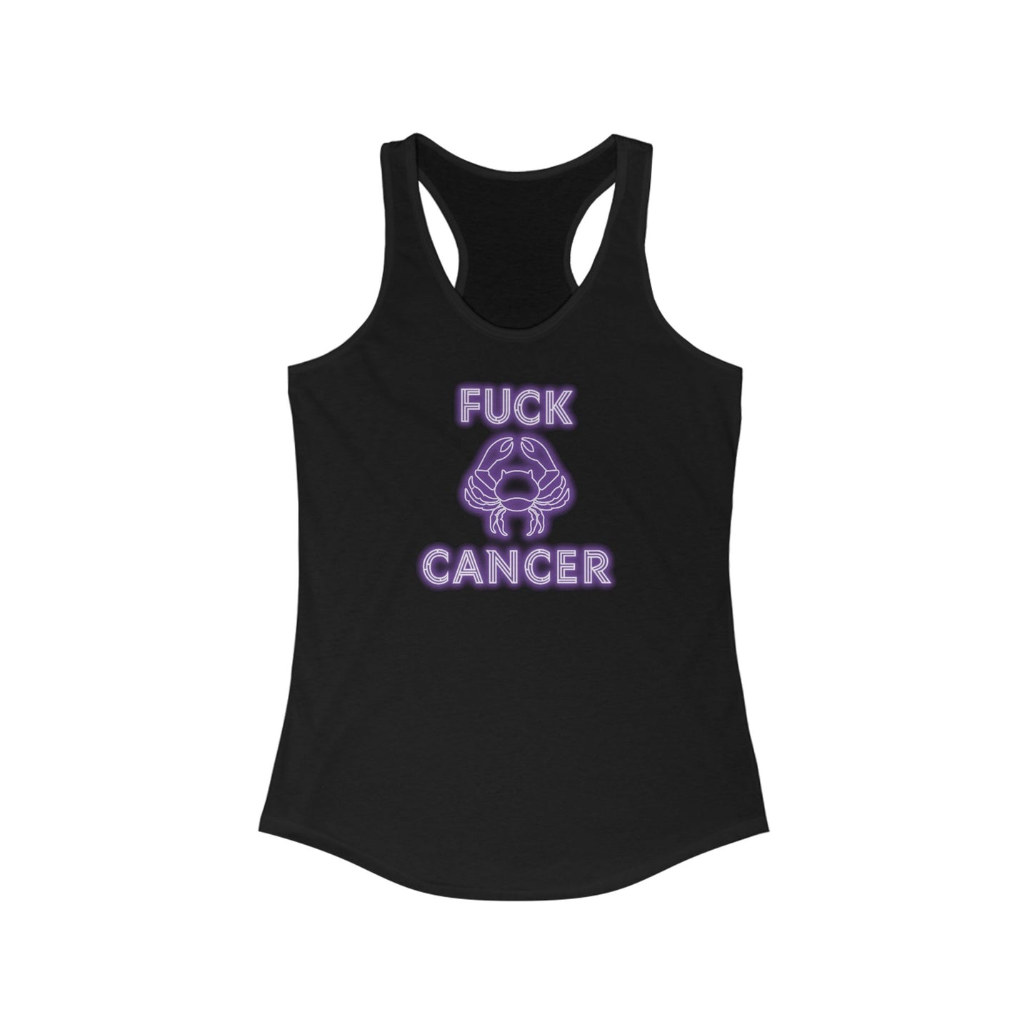 Fuck Cancer - Women's Racerback Tank