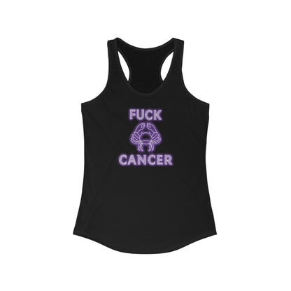 Fuck Cancer - Women's Racerback Tank
