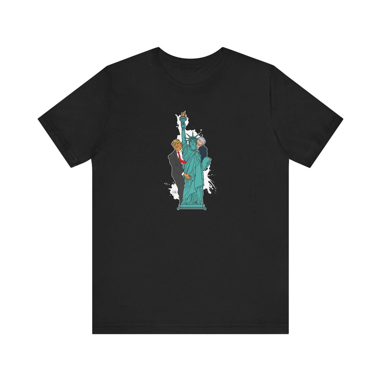 Trump Biden Statue Of Liberty - Menage a Tois - Men's T-Shirt