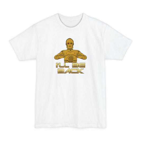 I'll Be Back (C-3PO) - Men's Tall T-Shirt