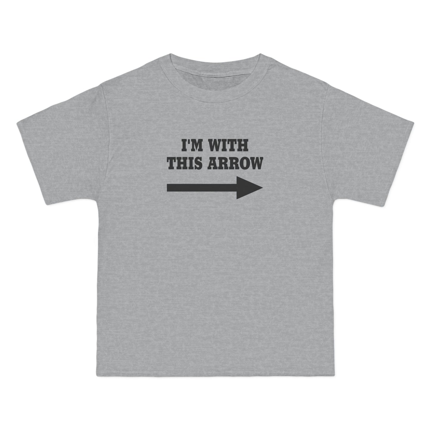 I'm With This Arrow - Men's Heavyweight T-Shirt