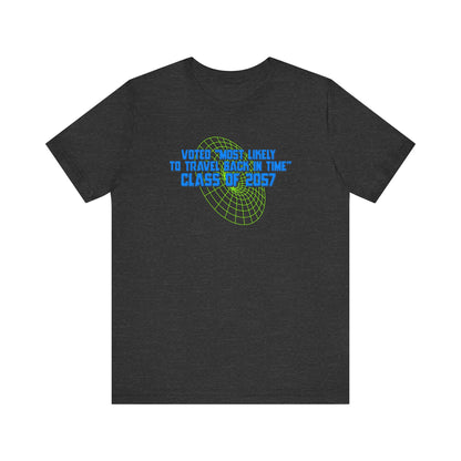 Voted "Most Likely To Travel Back In Time" - Men's T-Shirt