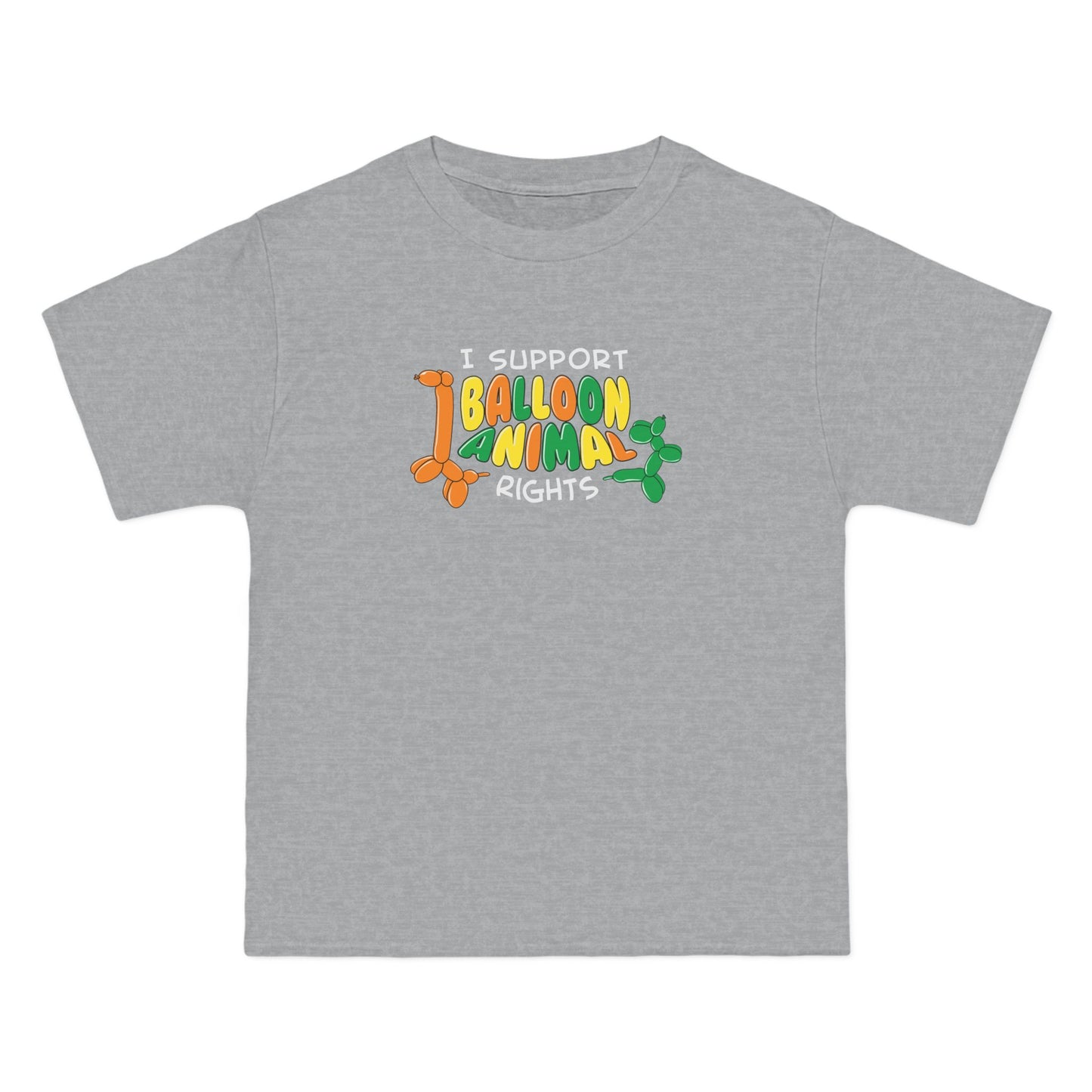I Support Balloon Animal Rights - Men's Heavyweight T-Shirt