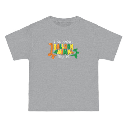 I Support Balloon Animal Rights - Men's Heavyweight T-Shirt