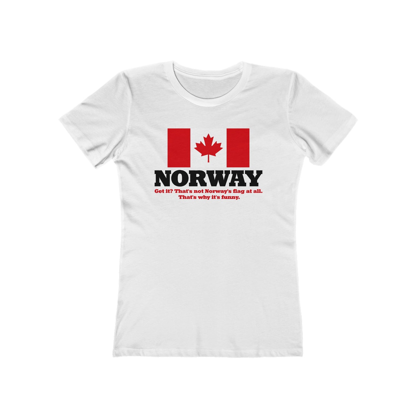 Norway - Get It? That's Not Norway's Flag At All. - Women’s T-Shirt