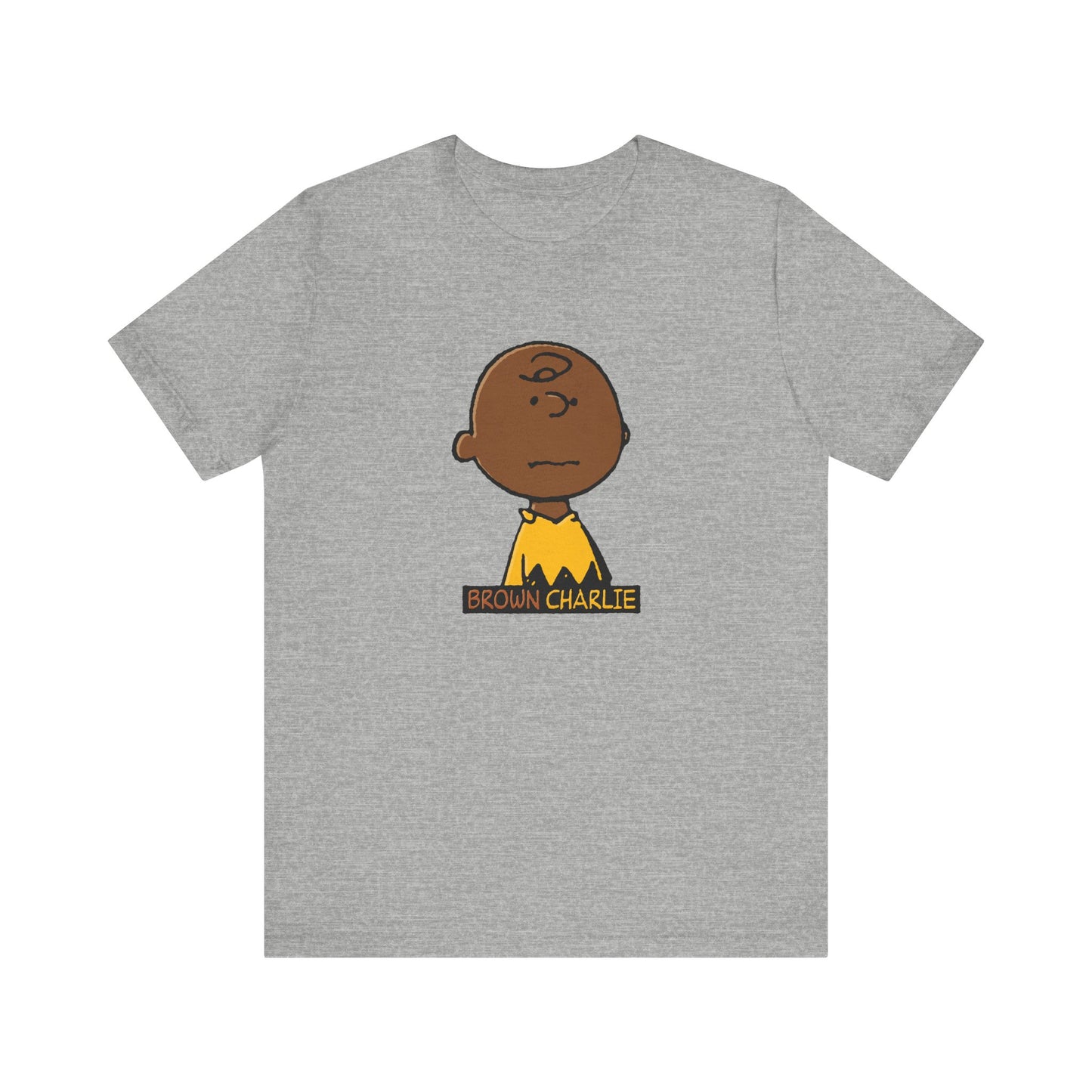 Brown Charlie  - Men's T-Shirt